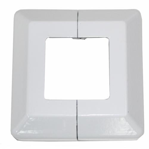 Vista Railing Aluminium White Base Plate Cover 2"