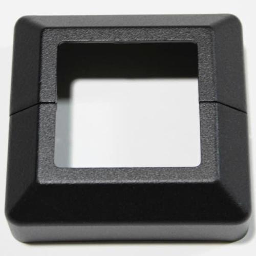 Vista Railing Aluminum Textured Black Base Plate Cover 2-1/2"