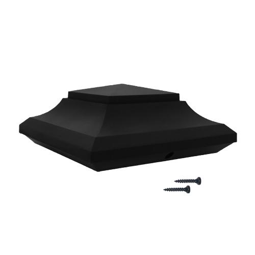 Nuvo Iron 6" x 6" Plastic Pyramid Post Cap