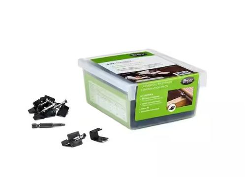 Trex Universal Connector Clip – 50 sq. ft. Bag