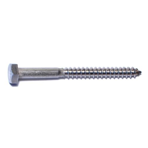 Hex Lag Screw  Stainless Steel  1/4 X 3