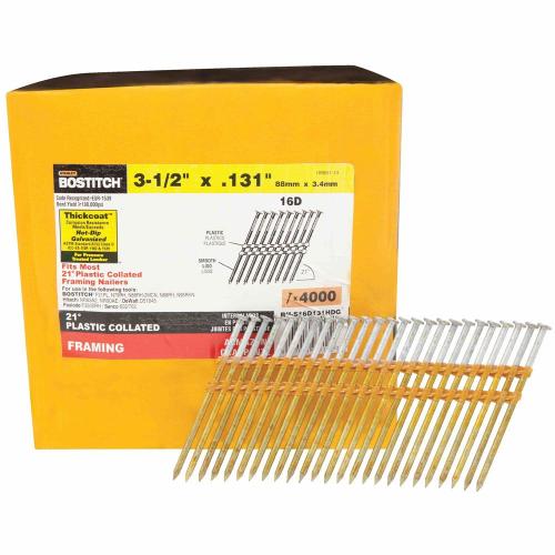 Bostitch RH-S16D131HDG Framing Nail 4000 Count Box View #2