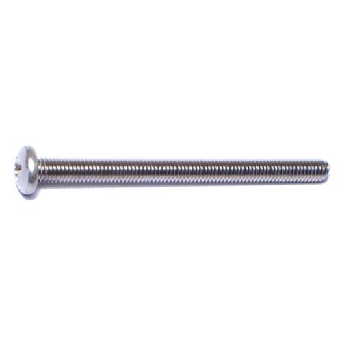 Pan Machine Screw Stainless Steel  10-32 X 2-1/2