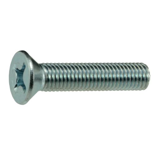 Phillips Flat Machine Screw Zinc  1/4-28 X 1-1/4