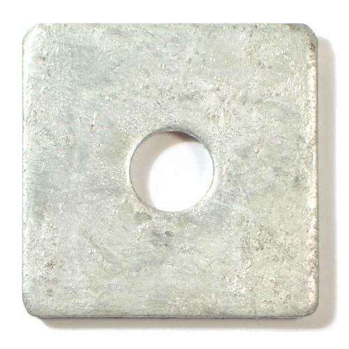 Sq Washer Hot Dipped Galvanized  1/2 X 2X2X3/16 09425