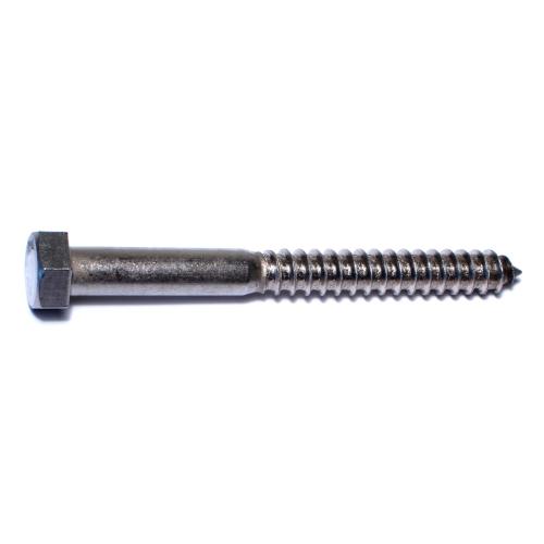 Hex Lag Screw  Stainless Steel  1/2 X 5