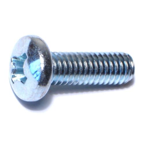 Phillips Pan Machine Screw  Zinc  5/16-18 X 1