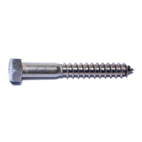 Hex Lag Screw  Stainless Steel  3/8 X 3