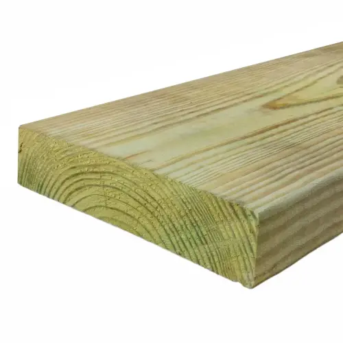 2-in x 8-in x 12-ft  #1 UC4B Heavy Duty Critical Structure Ground Contact Treated Lumber CLose up Alt #2