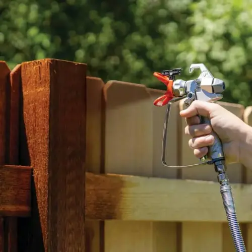 Graco Trueairless Spray Tip 413 in use Alt #2