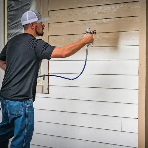 Graco Trueairless Spray Tip 515 in use Alt #1