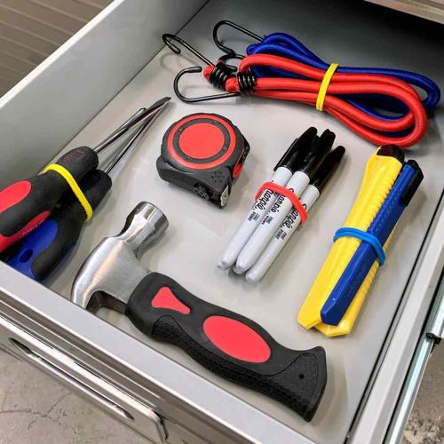 Super-Stretch Silicone Bands, Assorted Colors, 16-Pack Alt #2