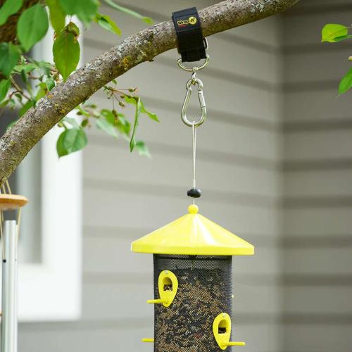 Hook 'n Hang Storage Strap, 12 in x 1-1/2 in, Hook and Loop, Black Alt #1