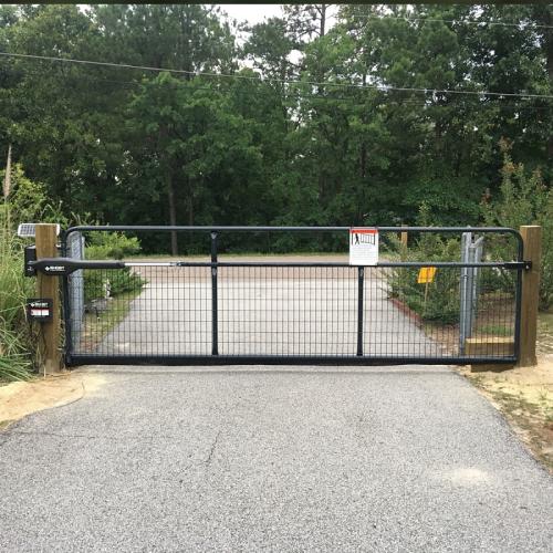 Ghost Controls Gate Opener in use - View #2