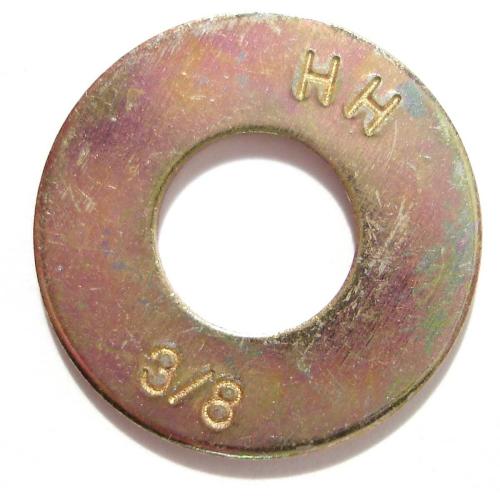 UStainless Steel Flat Washer Gr8  3/8