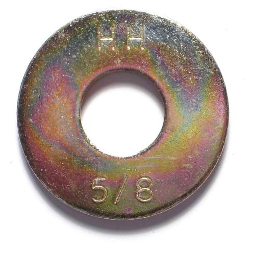UStainless Steel Flat Washer Gr8  5/8