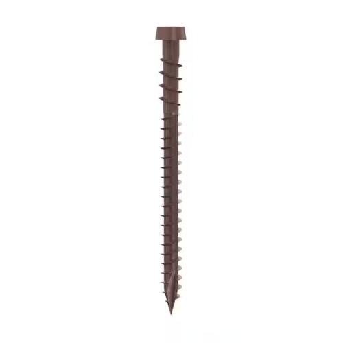 Camo 0349254 Deck Screw, #10 Thread, 2-1/2 in L, Star Drive, Type 99 Double-Slash Point, Carbon Steel, ProTech-Coated Alt #1
