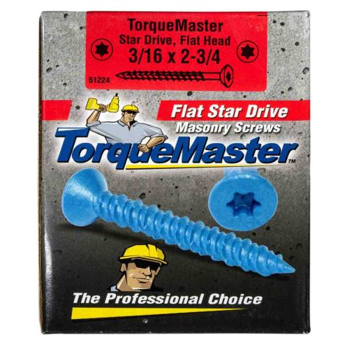 Tapcon 3/16 X 2-3/4 Flat Head51224 Alt #3