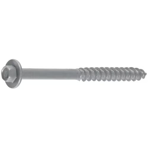 LedgerLOK Structural Ledger Board Screws Hex Head 3-5/8-in Gray 12-Pack Alt #1
