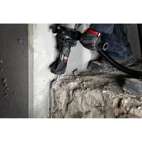 3 in W x 12 in L SDS Max SLEDGE Scaling Chisel In Use Alt #4