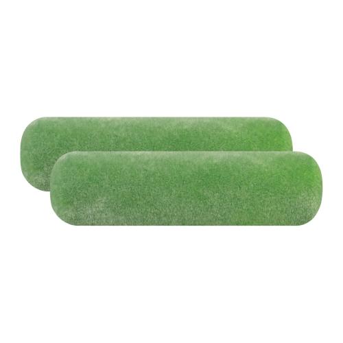 4-1/2 in x 3/8 in Nap Big Green Jumbo Koter Foam Roller Cover 2 Pack Alt #1