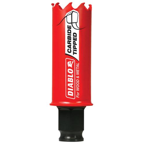 1-1/16 in. (27mm) Carbide-Tipped Wood & Metal Holesaw