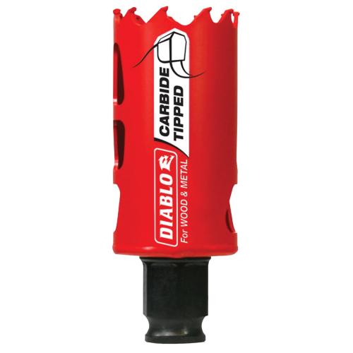 1-3/8 in. (35mm) Carbide-Tipped Wood & Metal Holesaw