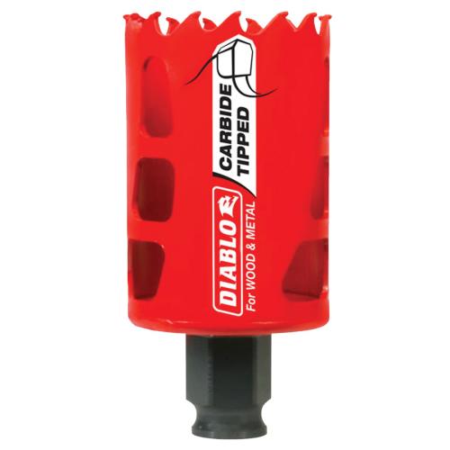1-3/4 in. (44mm) Carbide-Tipped Wood & Metal Holesaw