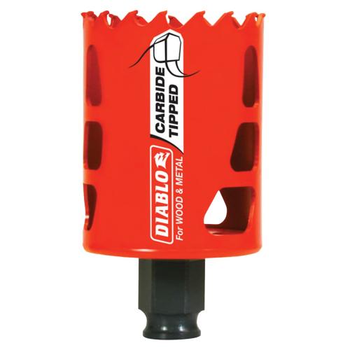 2 in. (51mm) Carbide-Tipped Wood & Metal Holesaw