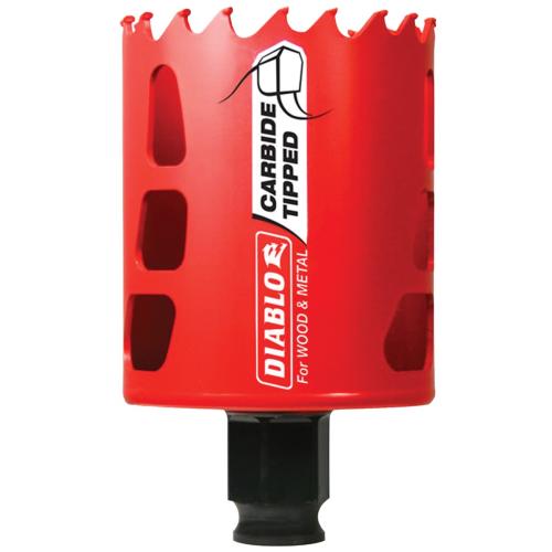 2-1/4 in. (57mm) Carbide-Tipped Wood & Metal Holesaw