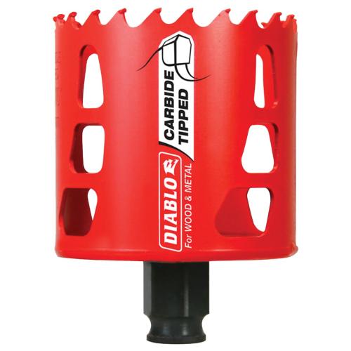 2-11/16 in. (68mm) Carbide-Tipped Wood & Metal Holesaw