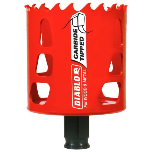 2-9/16 in. (65mm) Carbide-Tipped Wood & Metal Holesaw