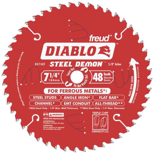 FREUD FER 7-1/4X48T SAW BLADE