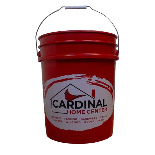 5 Gallon Empty Cardinal Bucket Alt #1