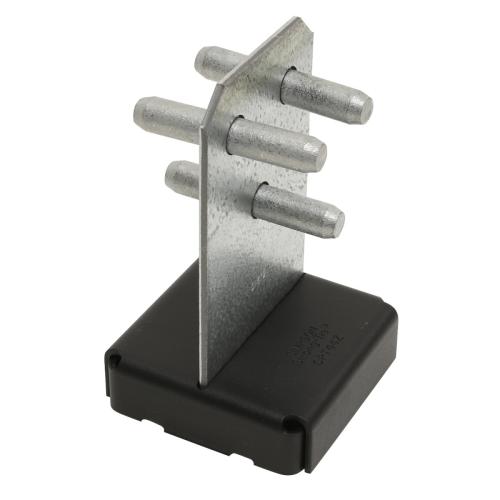 4x4 Concealed Post Base CPT44Z Alt #2