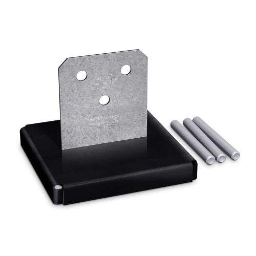 8x8 Concealed Post Base CPT88Z Alt #3