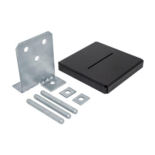 8x8 Concealed Post Base CPT88Z Alt #2
