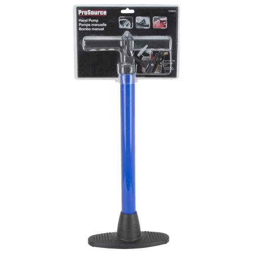 ProSource JL-HP013L Blue Bicycle Hand Air Pump Alt #1