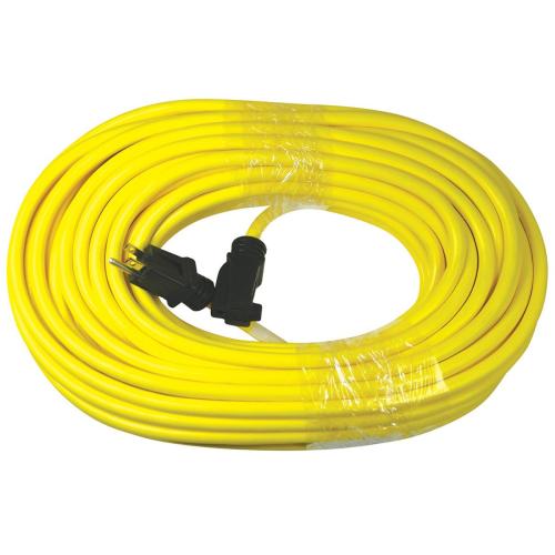 CORD EXT 100FT 12/3 YELLOW Alt #1