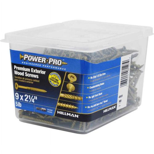 Star Deck Screw 9X2-1/4" 5Lb 47858 Alt #1