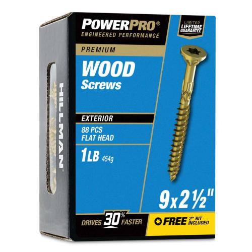 Star Deck Screw 9X2-1/2" 1Lb 48599 Alt #3