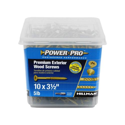 Star Deck Screw 10X3-1/2"5Lb 48614 Alt #1