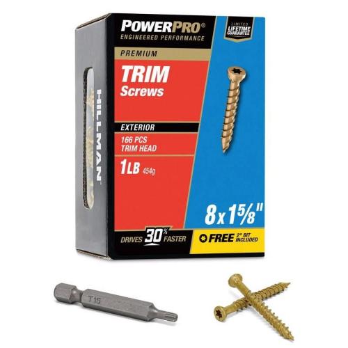 Star Trim Screw s 8X1-5/8" 1Lb Alt #1