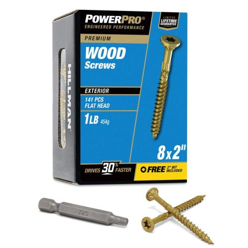 Star Deck Screw 8X2 1Lb 48597 Alt #1