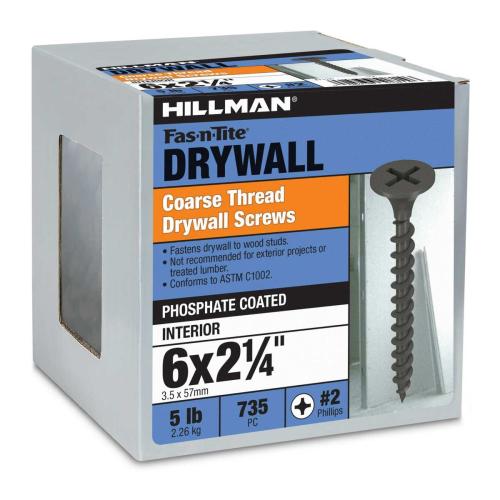 Drywall Screws Crse Ph 2-1/4  5# Box Alt #2
