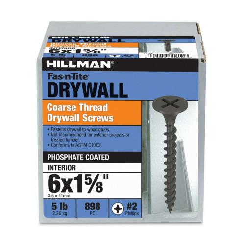 Drywall Screws Crse Ph 1-1/4" 5# Box Alt #3