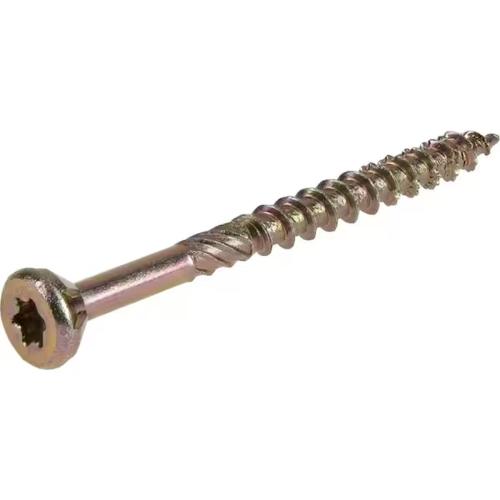All Purpose Wood Screw  Yellow Sq2" 1# Box Alt #1