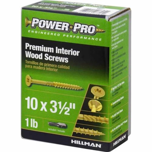 Deck Screw Yellow Sq 3-1/2"  1# Box Alt #1