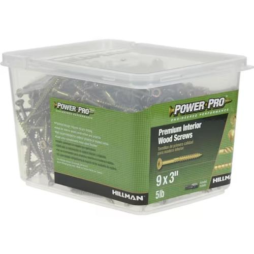 Deck Screw Yellow Sq 3"      5# Box Alt #2