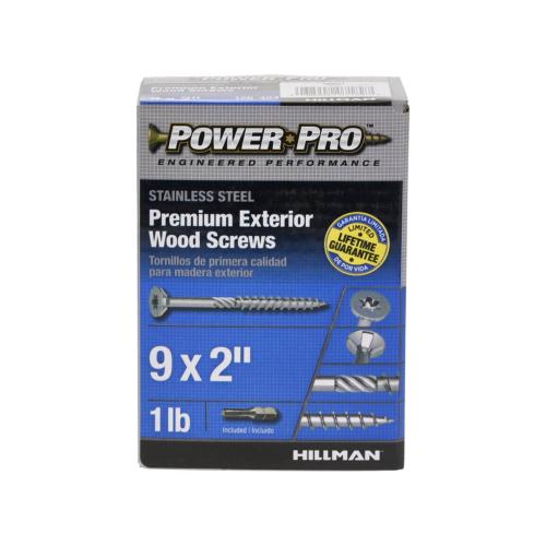 1Lb Ppv4 305Stainless Steel Ext Wood Screw s S 9X2 Alt #1